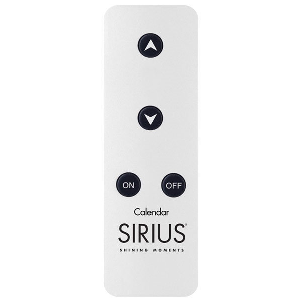 Sirius Remote til kalenderlys