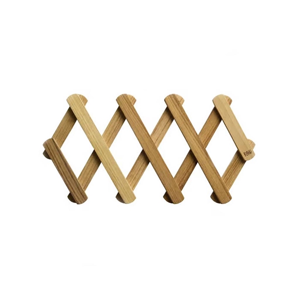 Aida Raw Teak fold ud bordskåner