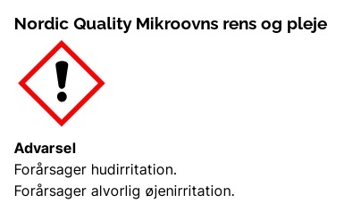 Nordic Quality Mikroovns rengøring og pleje billede 4