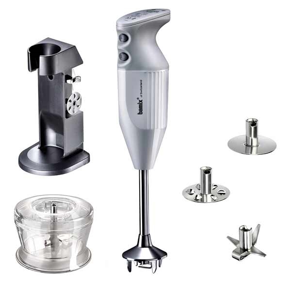 Bamix DeLuxe Stavblender - Hvid - 200 Watt