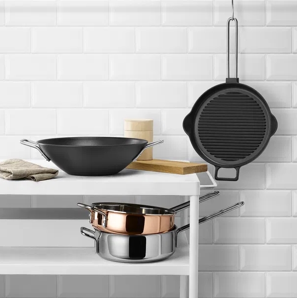 Eva Trio Sautepande - Kobber - Ø24 cm billede 4