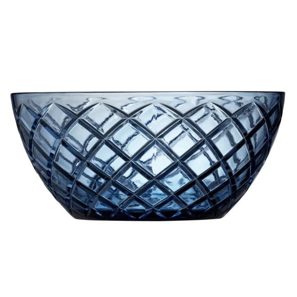 Lyngby Glas Sorrento Salatskål Ø24 cm. Blå