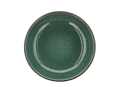 Bitz Poke/Ramenskål Ø18 cm. - Sort/Grøn stentøj