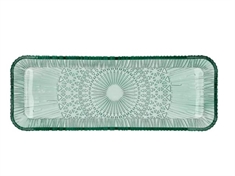 Bitz Kusintha Serveringsfad 38x14 cm. Grøn
