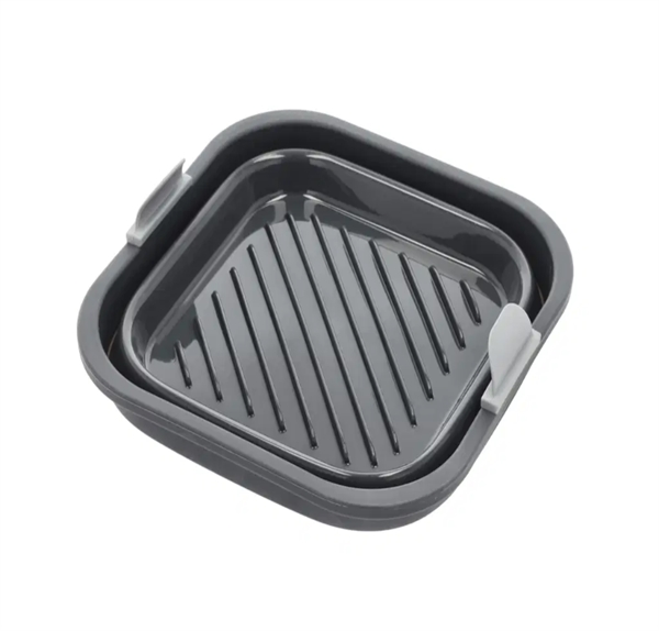 Holm Firkantet silikoneform til Airfryer - 19x19cm.