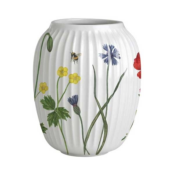 Kähler Hammershøi Summer Vase H21 cm - Wild Flowers