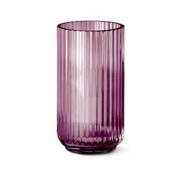 Se Lyngby Vase 20 cm - Lilla glas hos HvidevareShoppen.dk