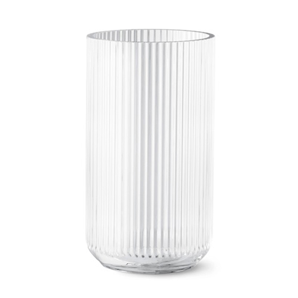 Lyngby Vasen Klar Glas 35cm.