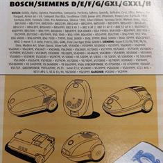 Kleenair BS7 Bosch/Siemens Støvsugerposer a