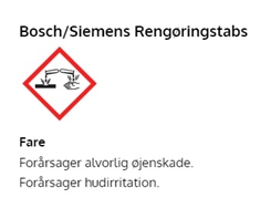 Bosch/Siemens rengøringstabletter