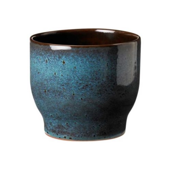 Knabstrup Urtepotteskjuler Ø14,5cm. - Ocean Green