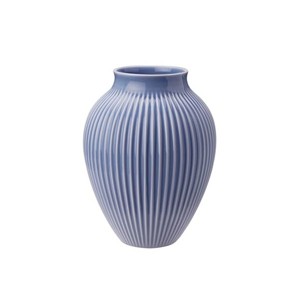 Knabstrup Vase - Ripple Lavender - 12,5 cm