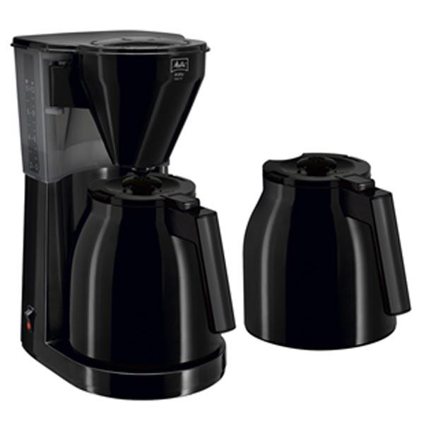 Melitta Easy Therm kaffemaskine sort m/2 kander (4006508218806)
