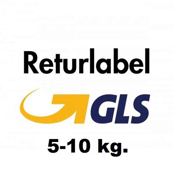 Returlabel GLS - 5-10 kg.