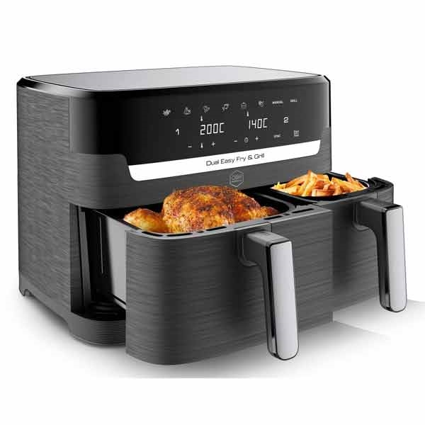OBH AG905BS0 Dual Easy Fry og Grill Airfryer billede 3