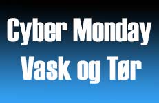 Cyber Monday vask og tør