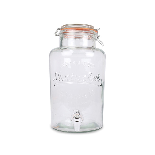 Glasdispenser med taphane - 6,0 Liter