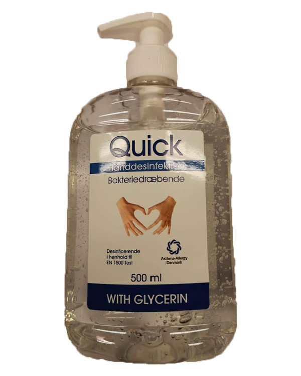 Hånddesinfektion Gel 70% - 500 ml Håndsprit thumbnail