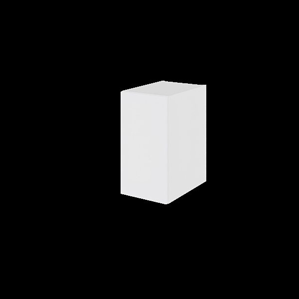 Bad hyldeskab BSU030-233 Hvid folie, fyldningslåge