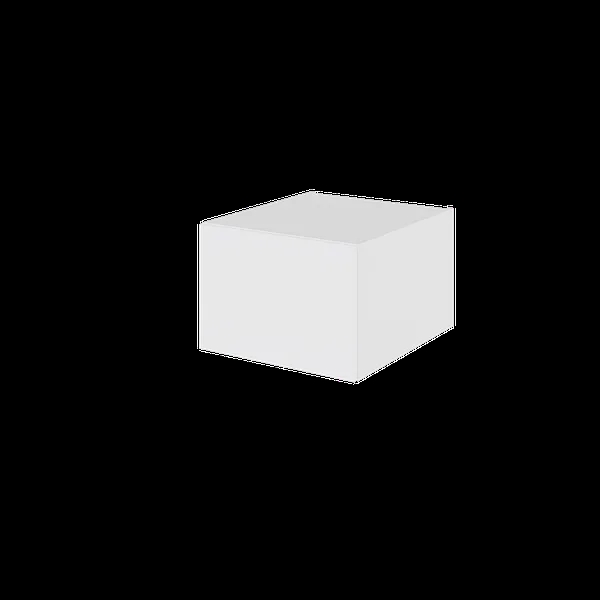 Skuffekassette - K050-680 - 04 Venedig - Hvidmalet