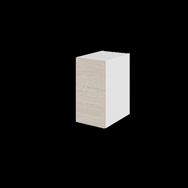 Bad hyldeskab BSU030-233 Lystonet eg melamin