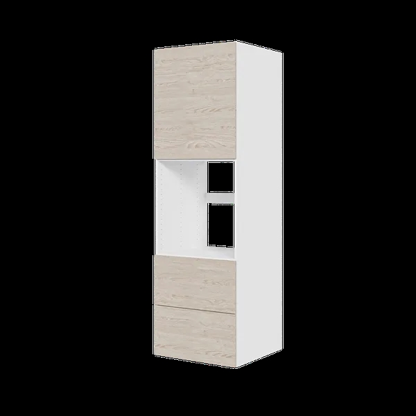 Indbygningshøjde: 129,7cm - H060-508 - 119 Wien - Lystonet eg melamin