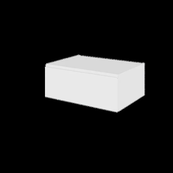 Skuffekassette - K080-670 - 95 New York - Hvidmalet, grebsfri