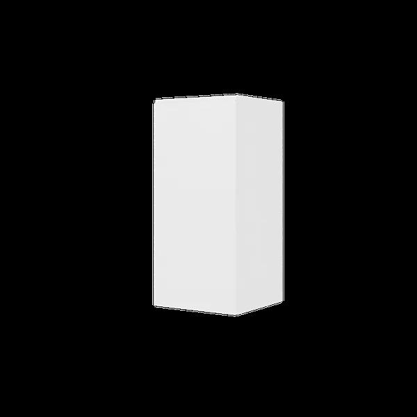 Indbygningsskab - SH060-660 - 95 New York - Hvidmalet, grebsfri