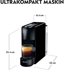 Nespresso Krups Essenza Kapselkaffemaskine