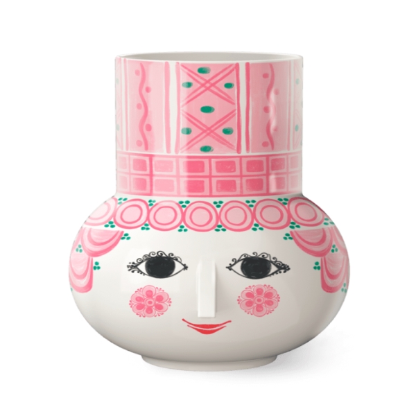 Bjørn Wiinblad Olga Vase H15 cm - Pink